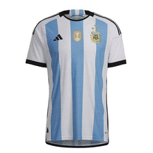 Argentina Three Stars 2022 World Cup Champions Jersey
