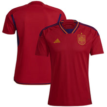  Spain Home 2022 World Cup Jersey